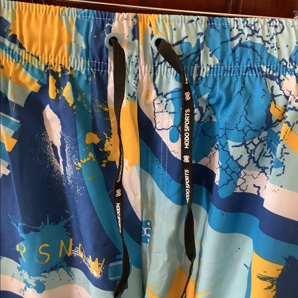 Hodo Sports - Mens Swim Trunks - Mesh Lined With Pockets - Picture 3 of 7